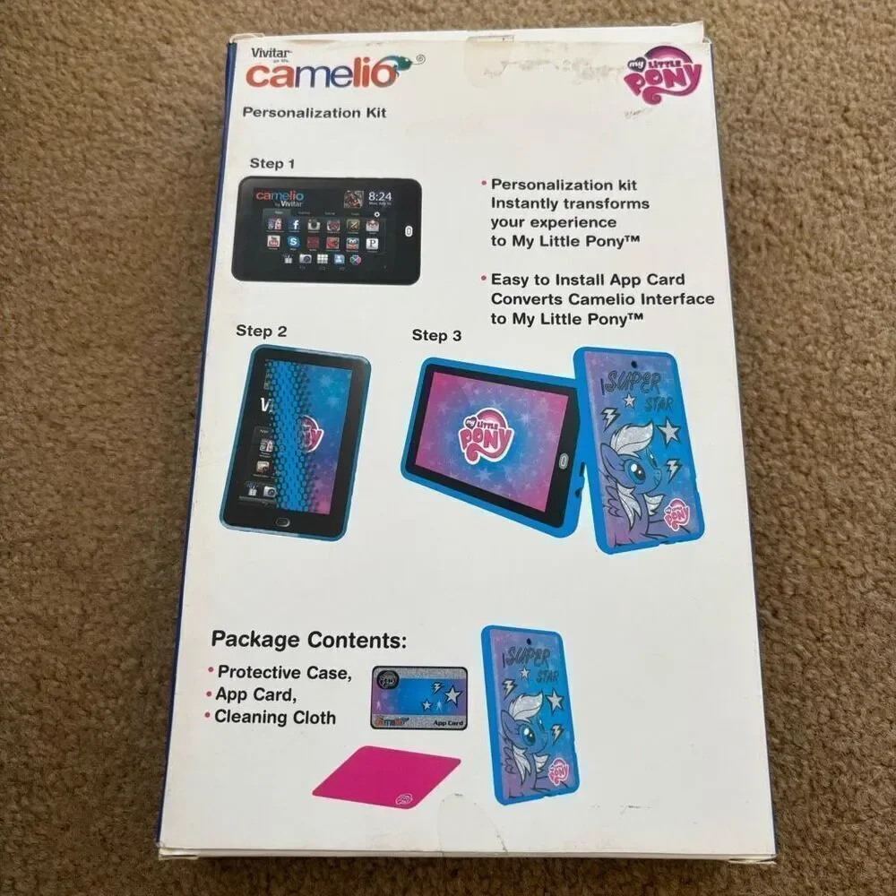 Vivitar Camelio My Little Pony Personalization Kit 2013 *New*